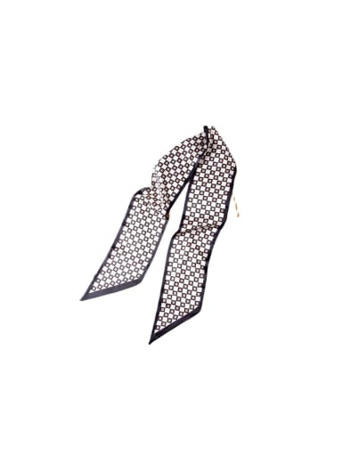 Women Spring Polyester Plaid 150*14cm Scarves/Multi-Color Optional