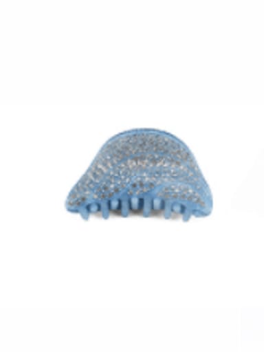 Alloy Rhinestone Acrylic Minimalist Geometric Jaw Hair Claw