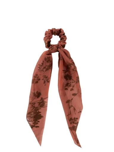 Trend Yarn Silk fabric triangle scarf streamer Hair Barrette/Multi-Color Optional