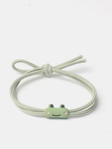 frog Alloy  Enamel Cute Icon Multi Color Hair Rope