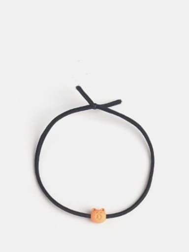 Orange bear Cute Hair Rope