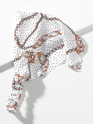 Vintage Fabric Delicate chain polka dotsHair Barrette/Multi-Color Optional