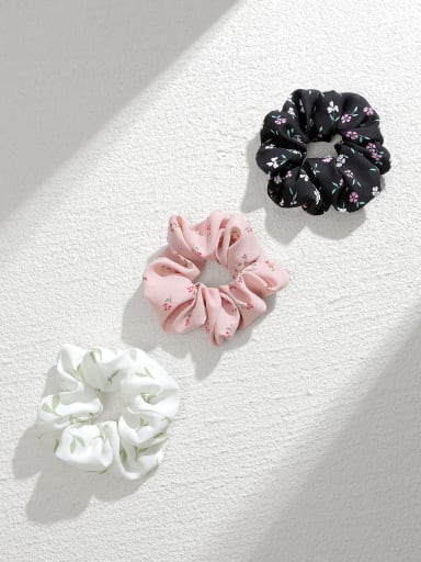 Trend chiffon Fresh color with floral Hair Barrette/Multi-Color Optional
