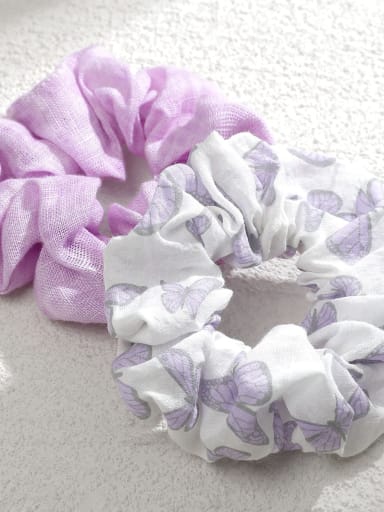 Cute Fabric Linen daisy striped plaid print Hair Barrette/Multi-Color Optional