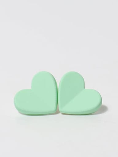 Plastic Cute Heart Hair Barrette/Multi-color optional