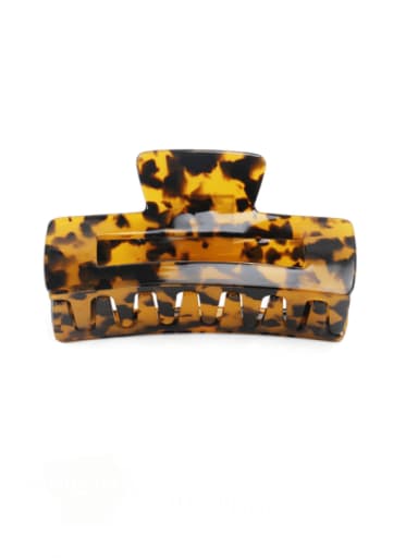 Cellulose Acetate Vintage Geometric Jaw Hair Claw