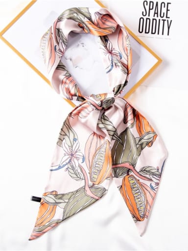 Women Spring Polyester Floral 150*14cm Scarves/Multi-Color Optional