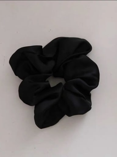 black Vintage + Silk +texture solid color Hair Barrette/Multi-Color Optional