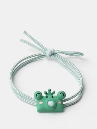Green Frog Prince bubble machine Cute cartoon animal hair rope