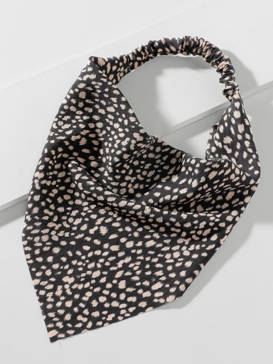 custom Vintage Fabric Animal print all-match retro leopard print headscarf Hair Barrette/Multi-Color Optional
