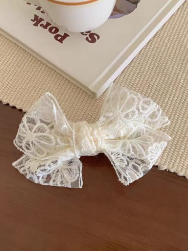 Yarn Cute Bowknot Alloy Hair Barrette