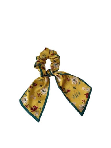 Trend Rayon Various printing combination streamers Hair Barrette/Multi-Color Optional