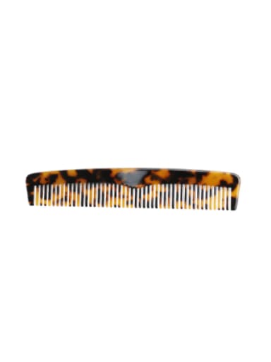 Deep hawksbill Cellulose Acetate Minimalist Multi Color Hair Comb
