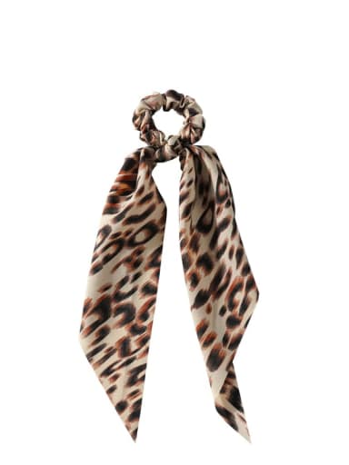 custom Vintage Fabric Wild Leopard Print Sexy Swallowtail Streamer Hair Barrette/Multi-Color Optional