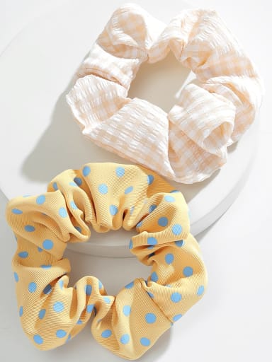 Trend Fabric polka dots are small and fresh Hair Barrette/Multi-Color Optional