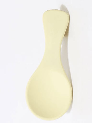 Off white spoon hairpin 28x64mm Plastic Cute Geometric Alloy Hair Barrette