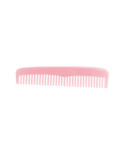 pink Cellulose Acetate Minimalist Multi Color Hair Comb