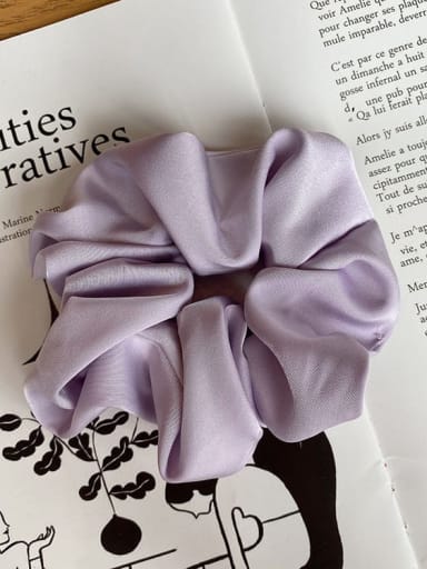 purple Vintage Rayon Cream imitation silk simple Hair Barrette/Multi-Color Optional