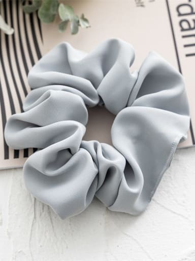 Light gray Fabric Geometric Hair Headband