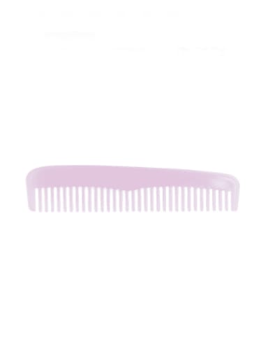 Purple powder Cellulose Acetate Minimalist Multi Color Hair Comb