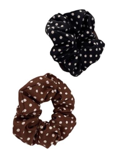 Vintage Fabric Temperament polka dots Hair Barrette/Multi-Color Optional