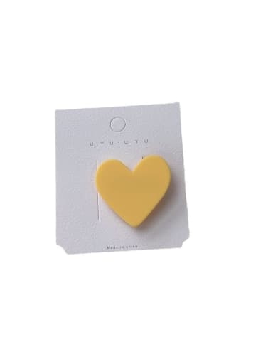 custom Cute Acrylic Heart bangs clip/ Barrette/Multi-Color Optional