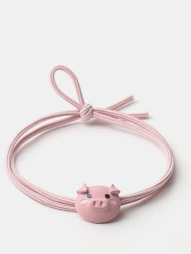 Little pig Cute cartoon animals Hair Rope
