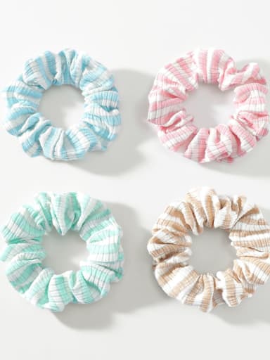 Trend  Fabric Plaid soft cotton Hair Barrette/Multi-Color Optional