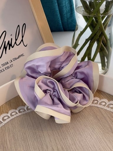 purple Vintage Silk cortex Hair Barrette/Multi-Color Optional