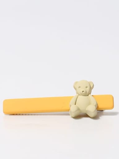 Plastic Cute Bear Hair Pin/Multi-color optional