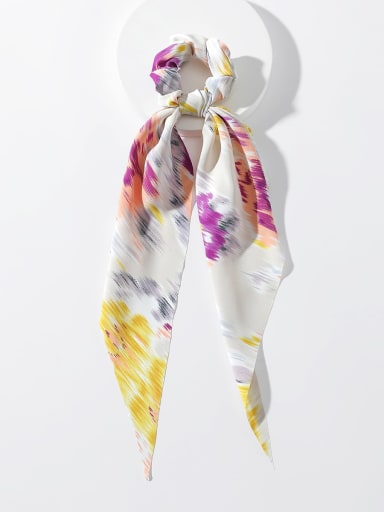 Trend Fabric Impressionist Tie Dye Hair Barrette/Multi-Color Optional