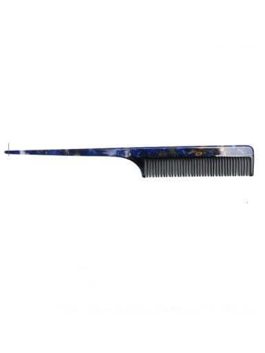 navy blue Cellulose Acetate Minimalist Geometric Multi Color Hair Comb