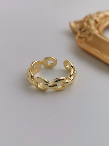 custom Copper Alloy Geometric Dainty Fashion Ring