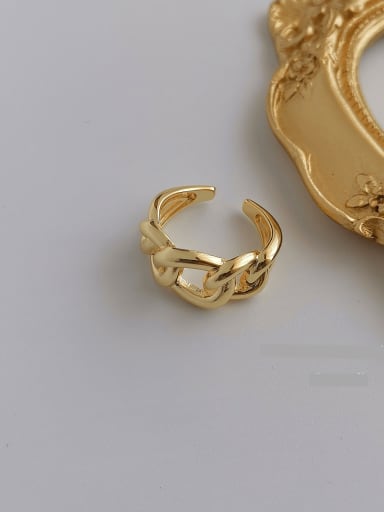 Copper Alloy Geometric Dainty Fashion Ring