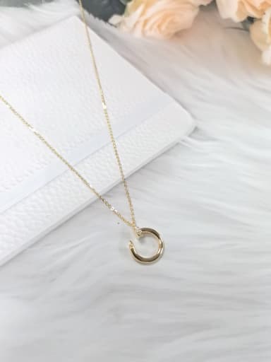 custom 925 Sterling Silver Cubic Zirconia Dainty Initials Necklace