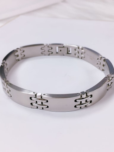 Stainless steel Irregular Trend Adjustable Bracelet