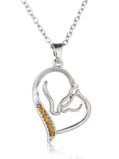 Yellow 925 Sterling Silver Cubic Zirconia Multi Color Minimalist Lariat Necklace