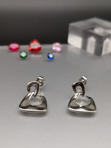 925 Sterling Silver Minimalist Drop Earring