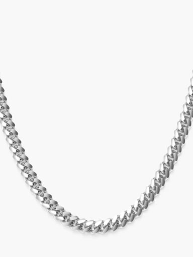 White55CM5MM35g 925 Sterling Silver Minimalist Cable Chain