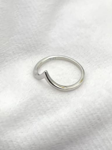 925 Sterling Silver Minimalist Band Ring