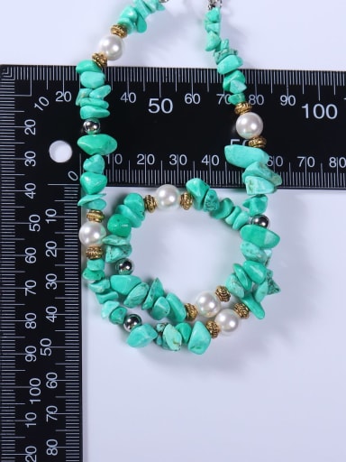 Stainless steel Stone Minimalist Bead Chain