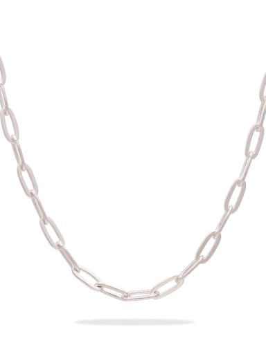 White45CM12g 925 Sterling Silver Minimalist Cable Chain