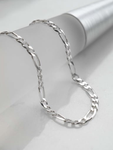 White42CM7MM16g 925 Sterling Silver Minimalist Cable Chain