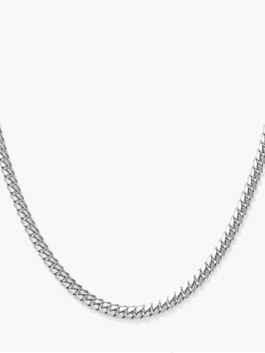 White50CM10.5g 925 Sterling Silver Minimalist Cable Chain