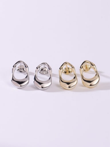 925 Sterling Silver Minimalist Stud Earring