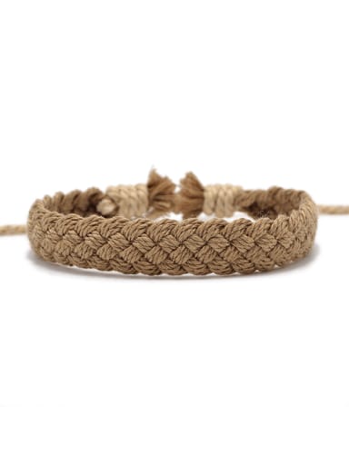 Cotton Rope Irregular Classic Handmade Weave Bracelet
