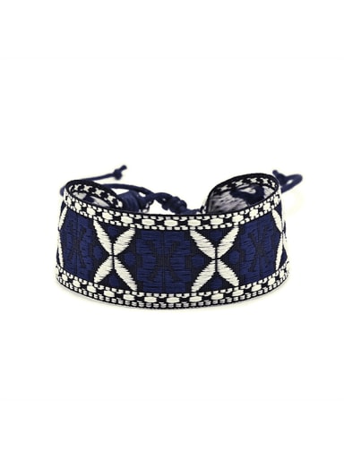 custom Cotton Rope Irregular Ethnic Handmade Weave Bracelet