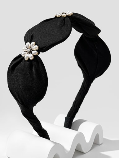 Imitation Pearl Fabric Flower Minimalist Hair Jewelry