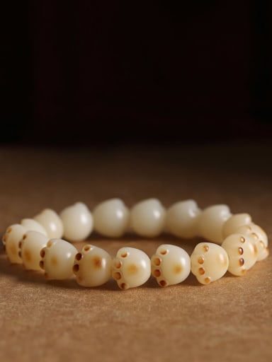 custom Bodhi Seed Artisan Handmade Beaded Bracelet