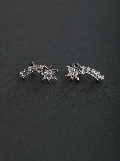 The stars are simple 925 silver Stud earrings
